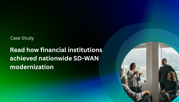 Nationwide SD-WAN Modernisation for Financial Services